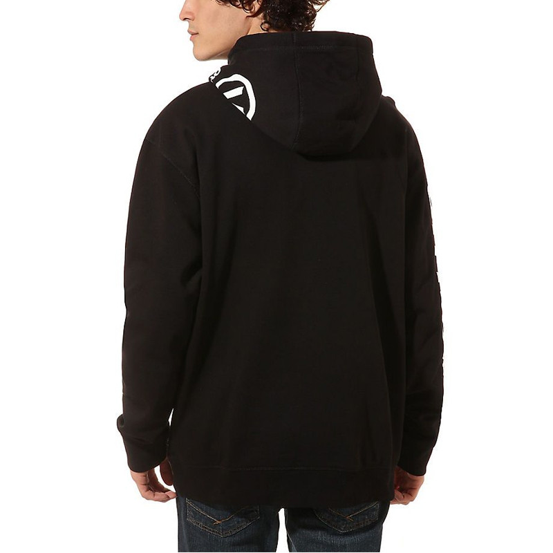 BAJU SNEAKERS VANS Distorted Oversized Half Zip Hoodie