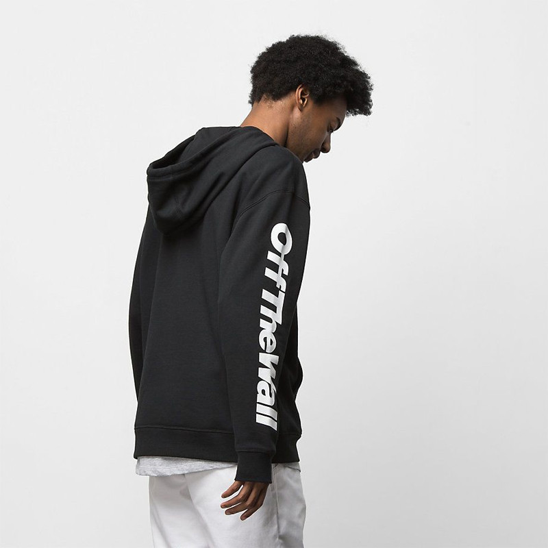 BAJU SNEAKERS VANS Distorted Oversized Half Zip Hoodie