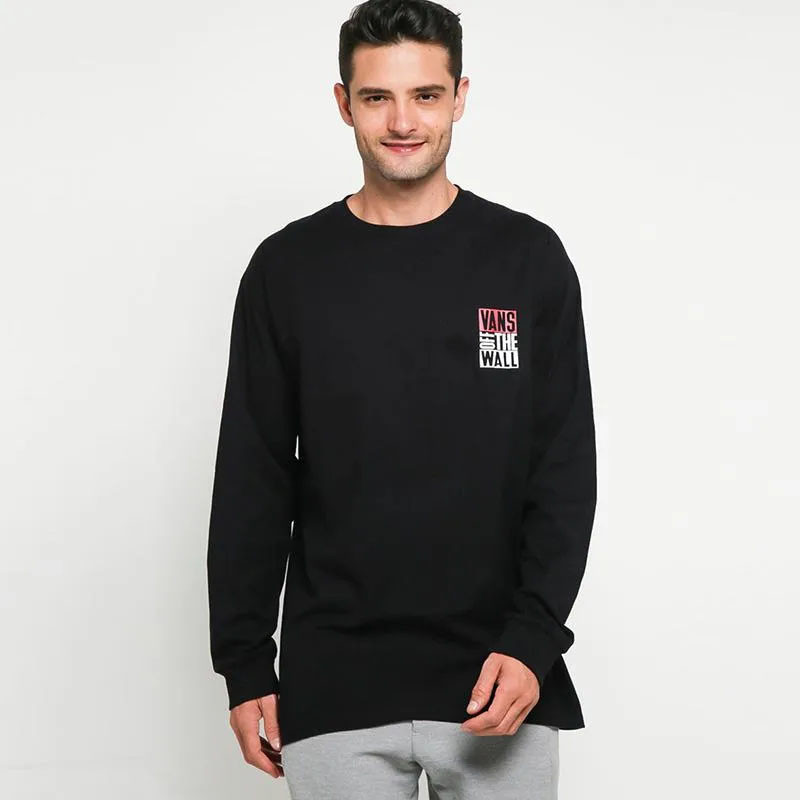 BAJU SNEAKERS VANS New Stax Long Sleeves Tee