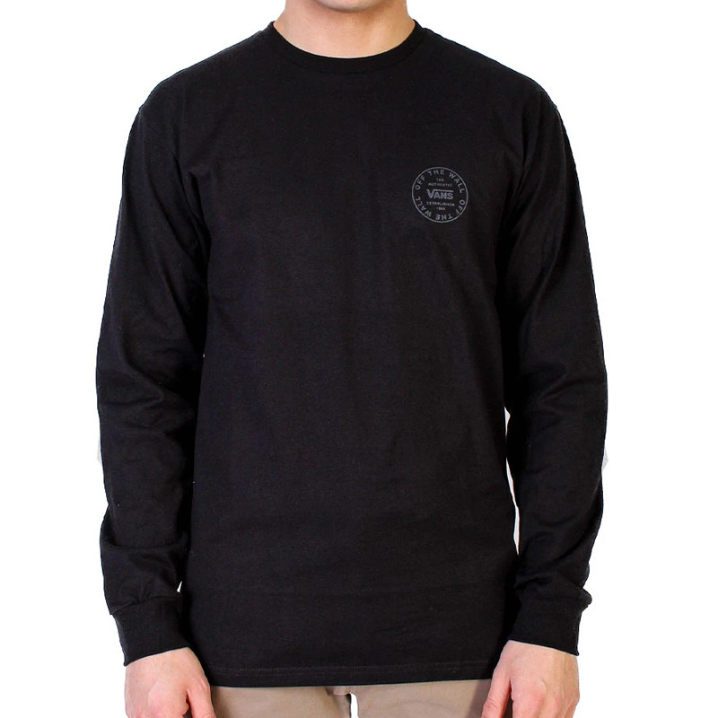 BAJU SNEAKERS VANS Old Skool Circle Logo Long Sleeves