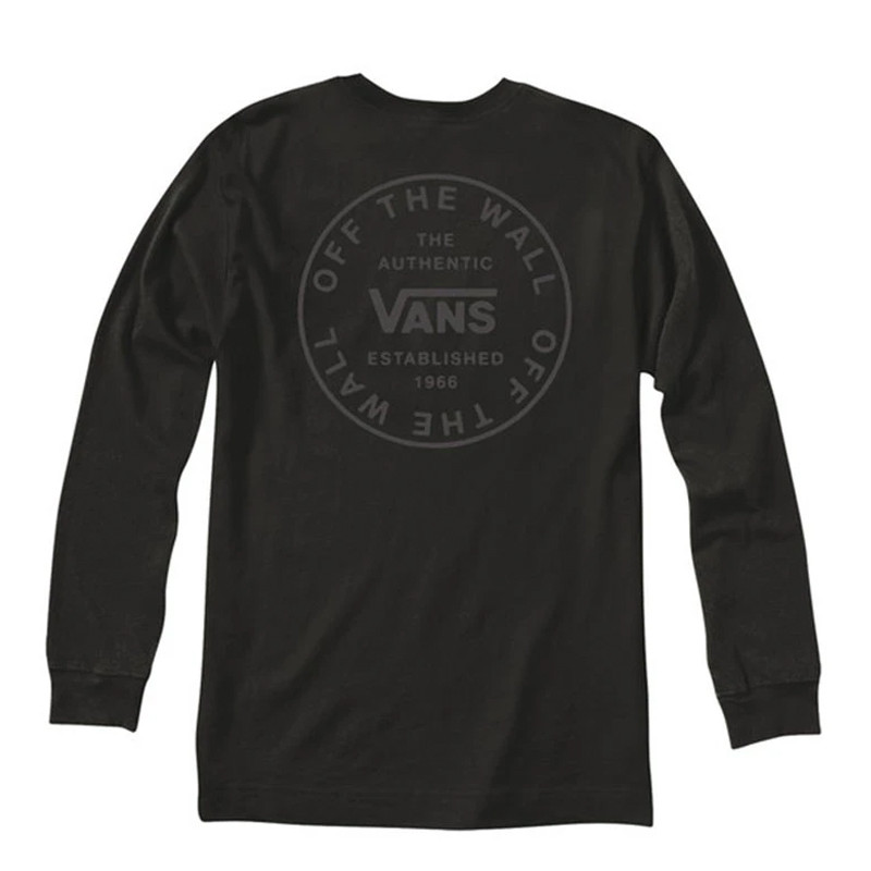BAJU SNEAKERS VANS Old Skool Circle Logo Long Sleeves