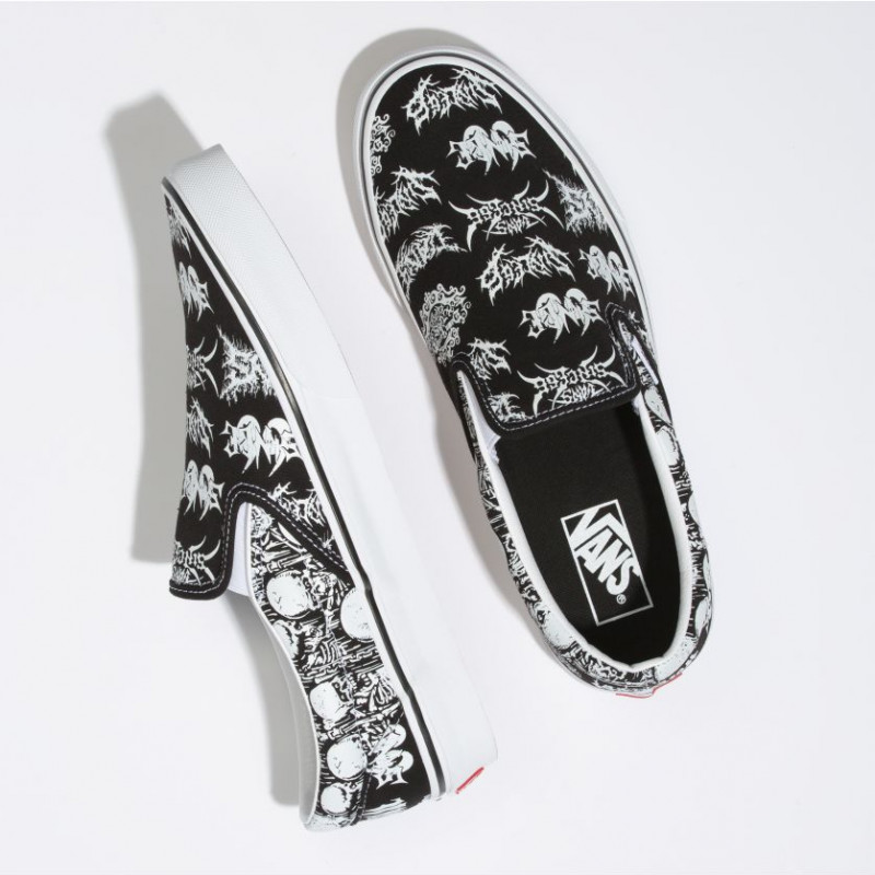 SEPATU SNEAKERS VANS Ua Forgotten Bones Slip-On