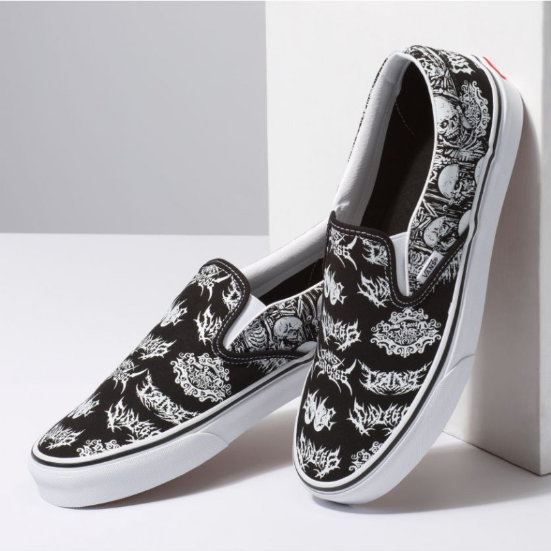 SEPATU SNEAKERS VANS Ua Forgotten Bones Slip-On