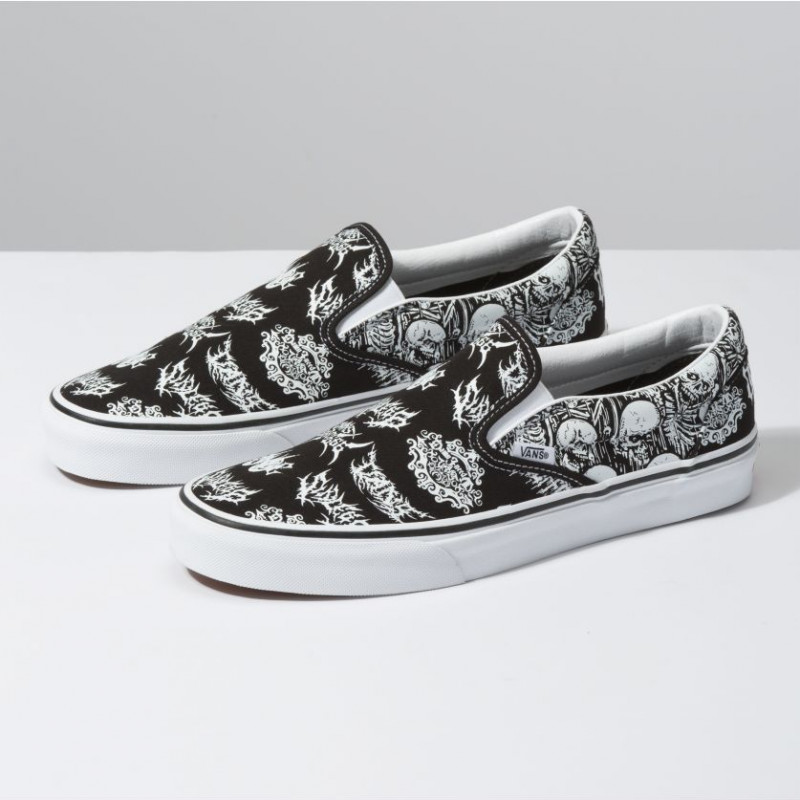 SEPATU SNEAKERS VANS Ua Forgotten Bones Slip-On