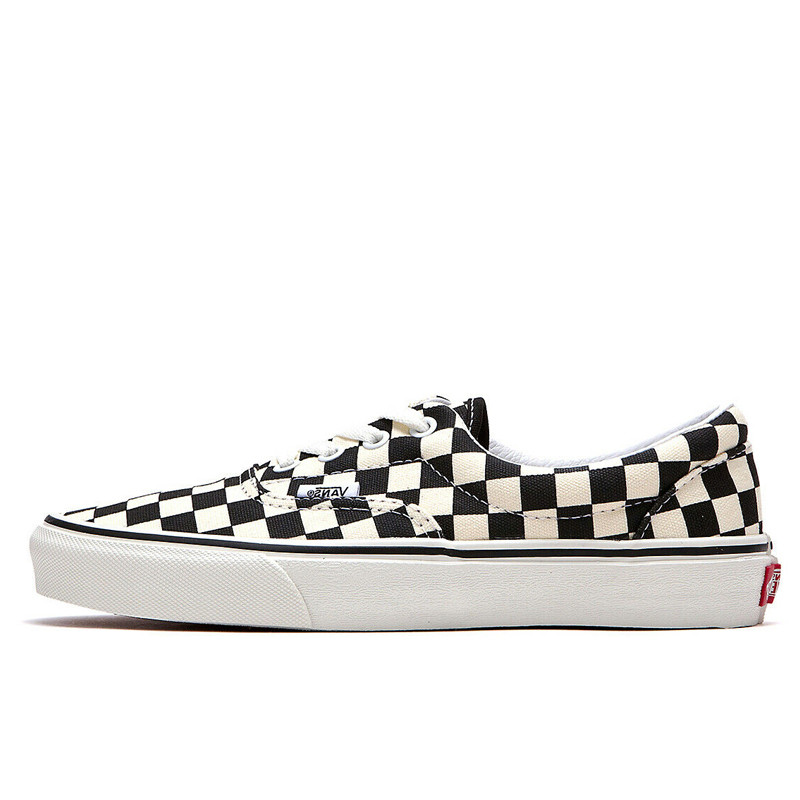 Sepatu Vans Old Skool Vans Era Black Checkerboard Low Top