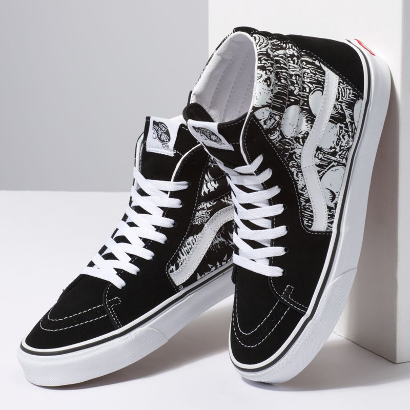 SEPATU SNEAKERS VANS Ua Sk8-Hi Forgotten Bones