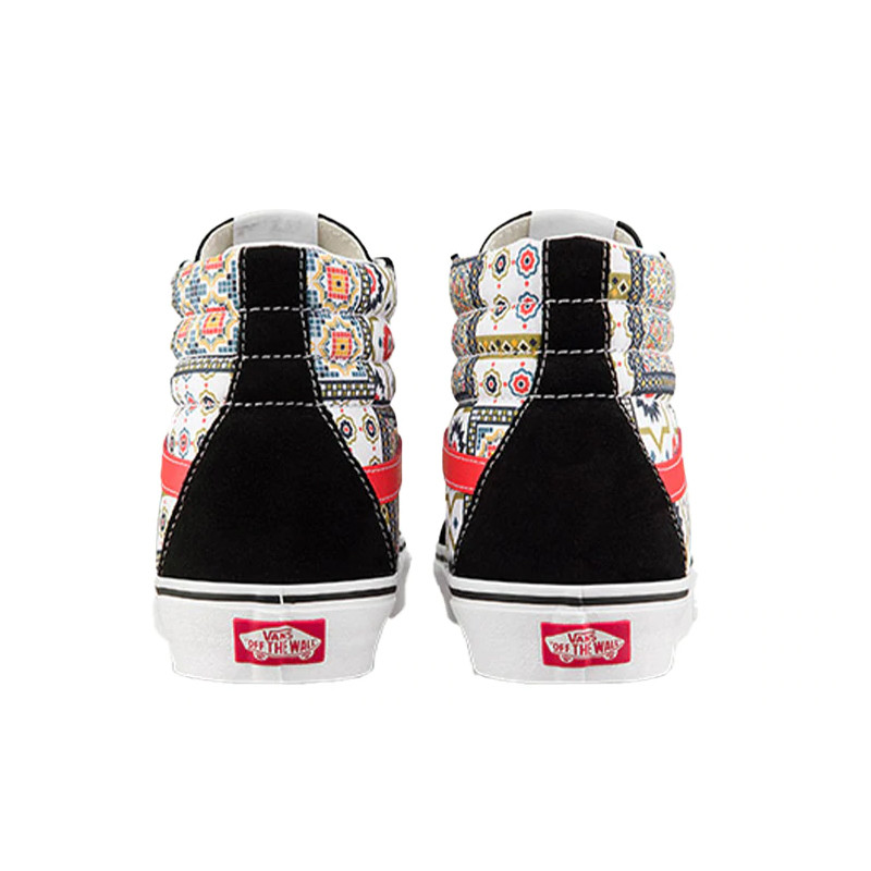 SEPATU SKATE VANS Moroccan Tile Check SK8-Hi Reissue