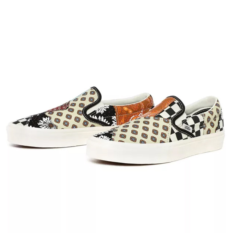 SEPATU SNEAKERS VANS TIGER PATCHWORK CLASSIC SLIP-ON
