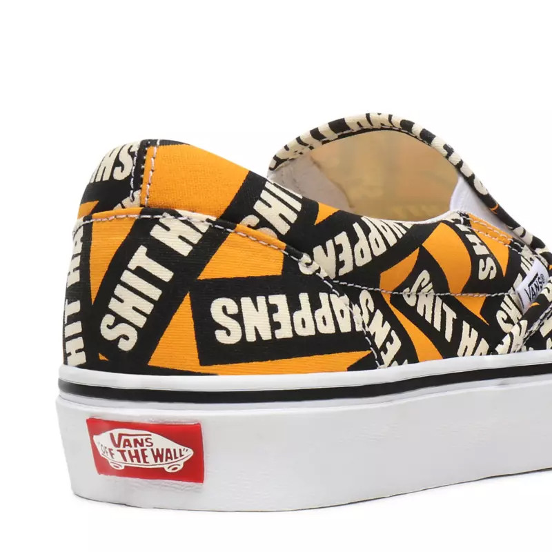 SEPATU SNEAKERS VANS Shit Happens Classic Slip-On