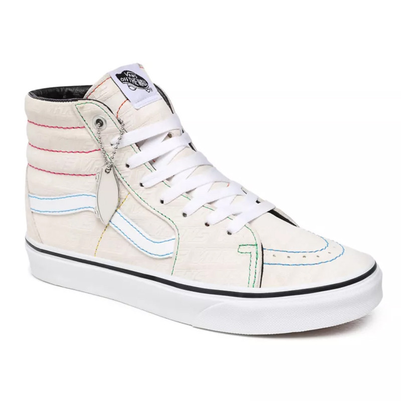 SEPATU SNEAKERS VANS Wmns Sk8-Hi Emboss