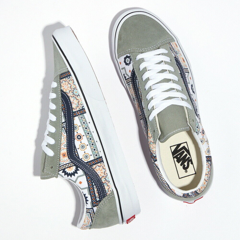 SEPATU SNEAKERS VANS Moroccan Tile Style 36