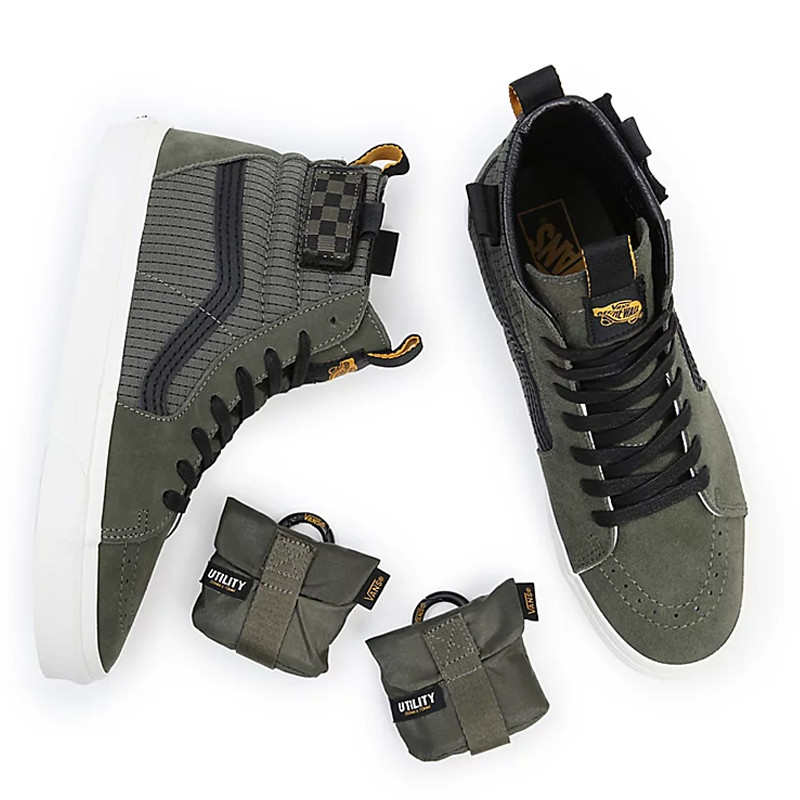 SEPATU SNEAKERS VANS Sk8-Hi Cmmnty Tactical