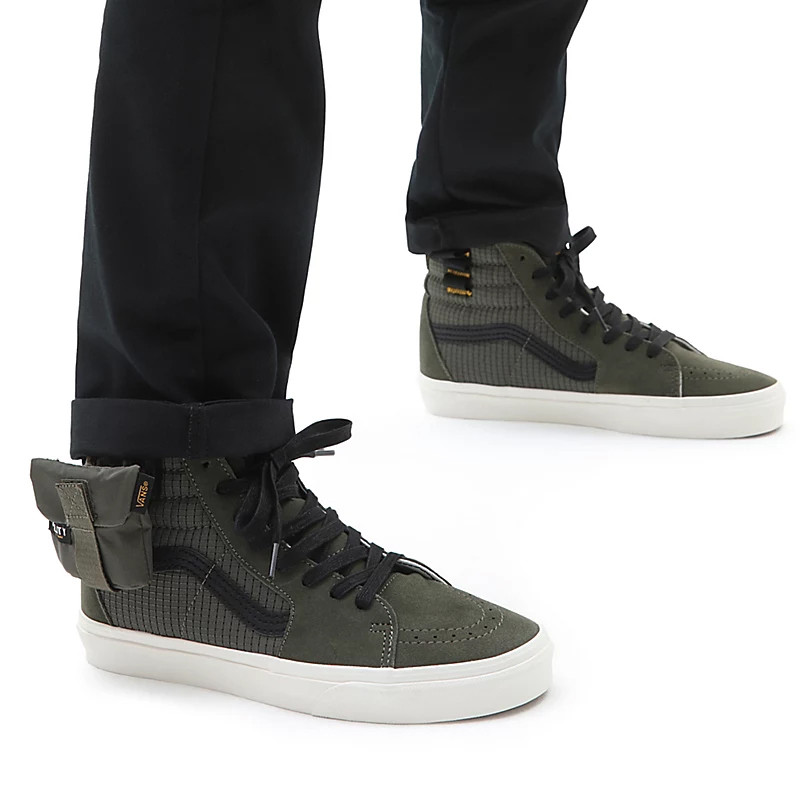 SEPATU SNEAKERS VANS Sk8-Hi Cmmnty Tactical