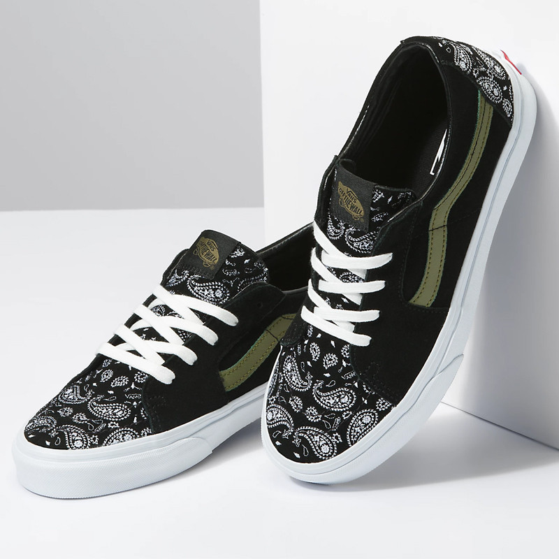 SK8-LOW Paisley Suede foto 3