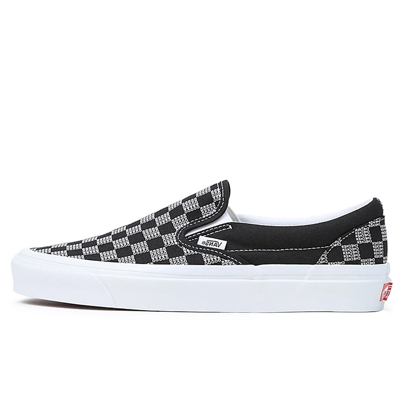 Sepatu Sneakers Vans Classic Slip-on 98 Dx Black Grey