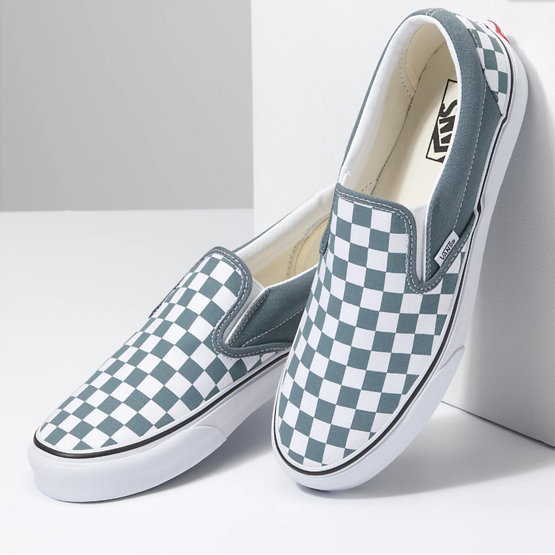 SEPATU SNEAKERS VANS CHECKERBOARD CLASSIC SLIP-ON