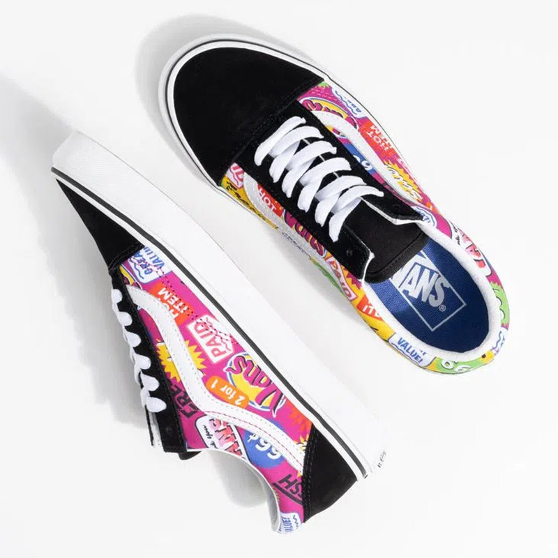 SEPATU SNEAKERS VANS Classics Old Skool Retro Mart