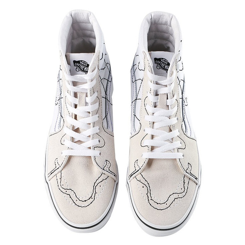 SEPATU SNEAKERS VANS Sk8-Hi Stitch Warp