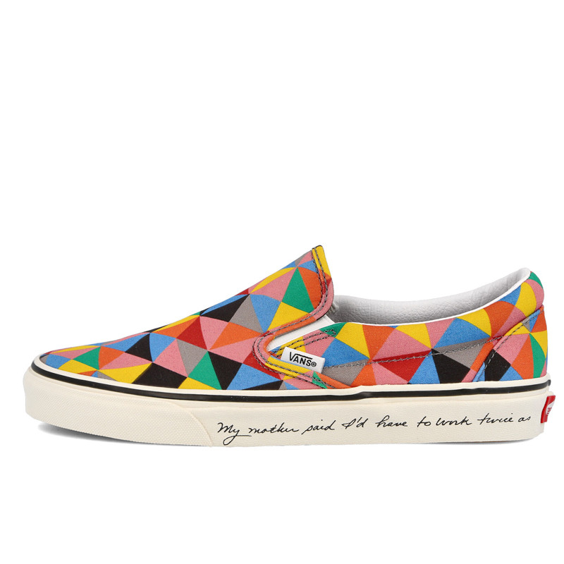 SEPATU SNEAKERS VANS x MoMA Classic Slip-On Faith Ringgold