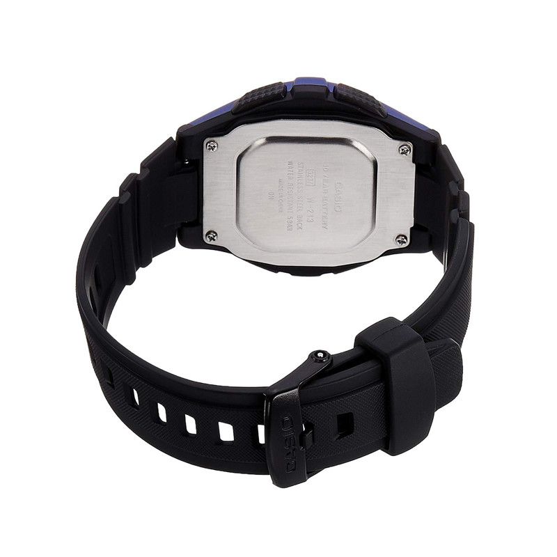 General Digital Dial Black Resin Strap foto 2
