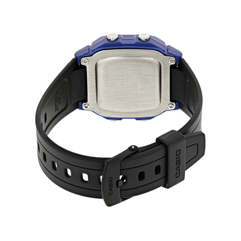 JAM TANGAN  CASIO Digital Dial Black Resin Strap