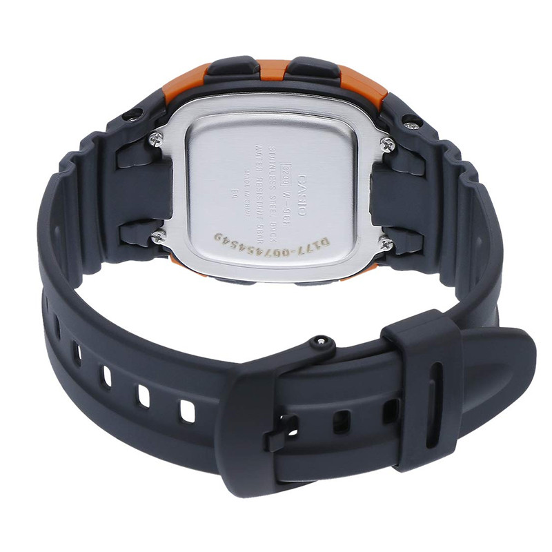 JAM TANGAN  CASIO Digital Dial Black Resin Strap