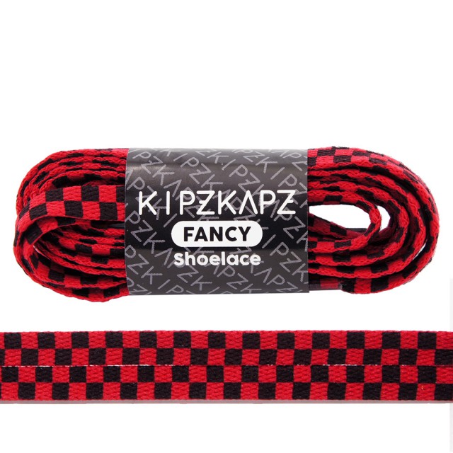 AKSESORIS SNEAKERS KIPZKAPZ Flat Checkered 8mm