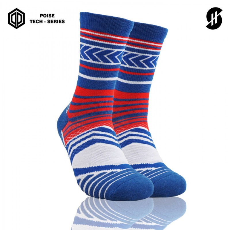 KAOS KAKI BASKET STAY HOOPS Zafar Blue Socks