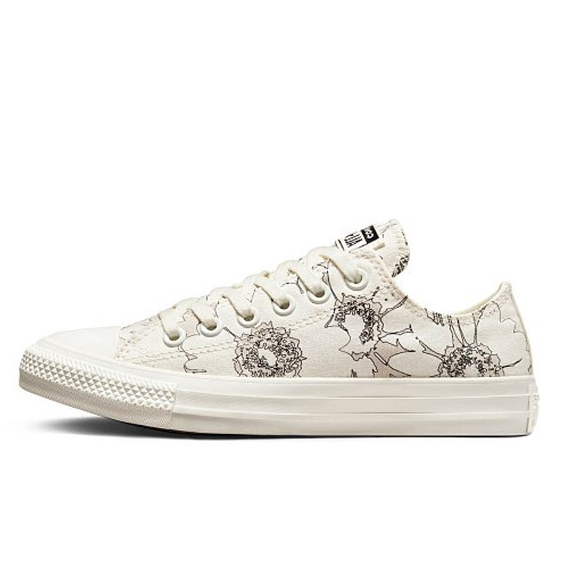 Sepatu Sneakers Converse Wmns Converse Chuck Taylor All Star Summer Florals  Low Top Egret