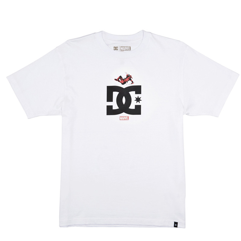 BAJU SNEAKERS DC SHOES MARVEL DEADPOOL X DC JUMP STAR TEE