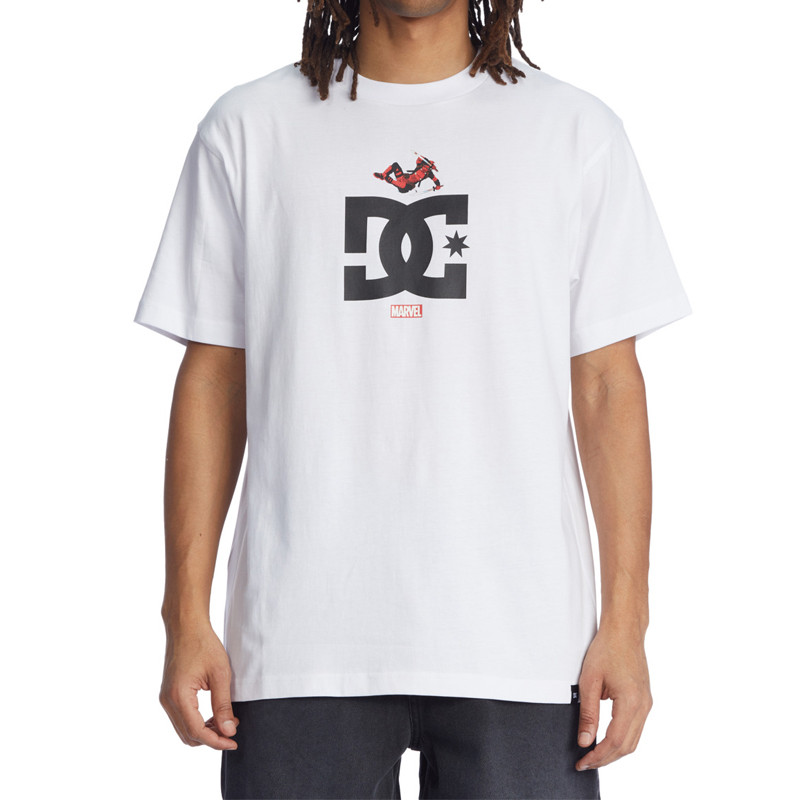 BAJU SNEAKERS DC SHOES MARVEL DEADPOOL X DC JUMP STAR TEE