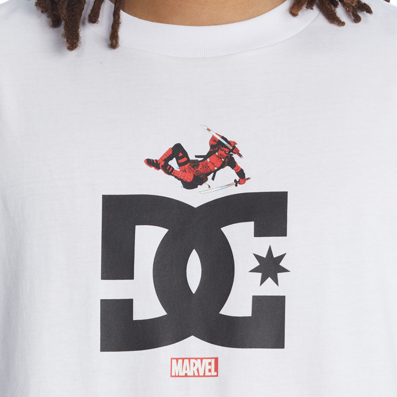 BAJU SNEAKERS DC SHOES MARVEL DEADPOOL X DC JUMP STAR TEE