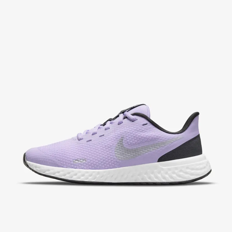 Sepatu Lari Anak Nike Revolution Gs Lilac Original Bq5671-509