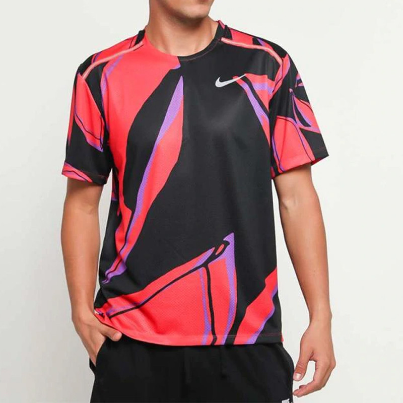 BAJU LARI NIKE Miller Short Sleve Fiesta Floral Tee