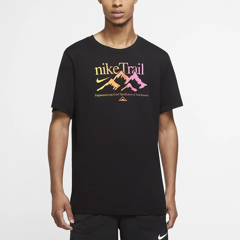 BAJU SNEAKERS NIKE Dry Fit Trail SS Short Sleeve Tee