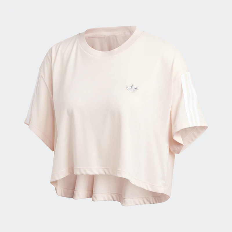 BAJU TRAINING ADIDAS Wmns 3-Stripes Cropped Tee