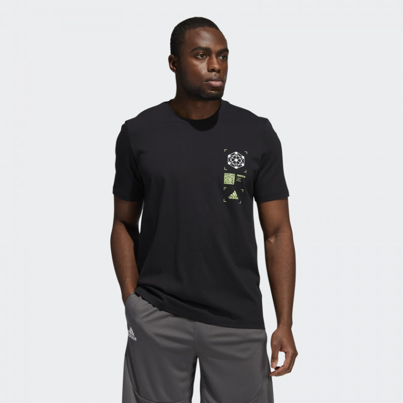 BAJU SNEAKERS ADIDAS 4D INNOVATION GRAPHIC TEE