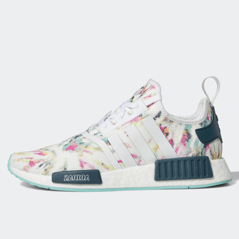 Sepatu Sneakers Adidas Nmd_r1 Tie Dye Cloud White