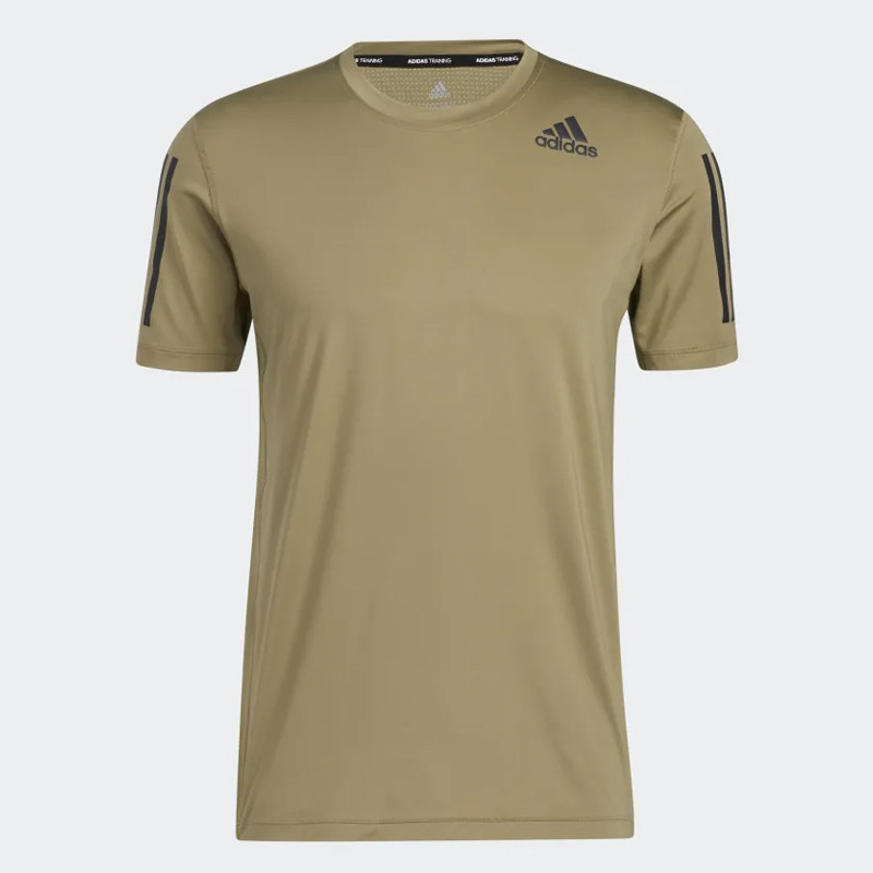 BAJU TRAINING ADIDAS TECHFIT 3-STRIPES FITTED TEE