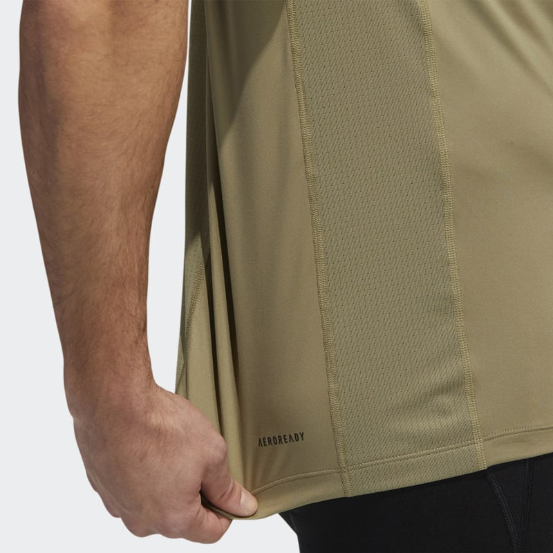 BAJU TRAINING ADIDAS TECHFIT 3-STRIPES FITTED TEE