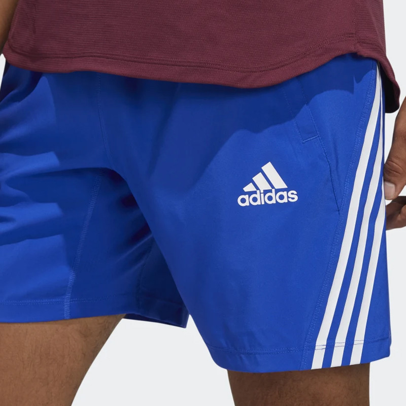 CELANA TRAINING ADIDAS AEROREADY 3-STRIPES 8-INCH SHORTS
