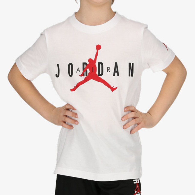 Baju Basket Air Jordan Jumpman Kids Tee White