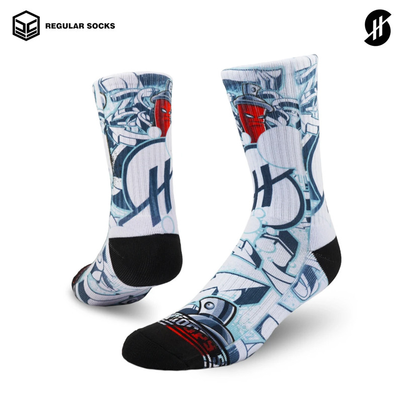 KAOS KAKI BASKET STAY HOOPS Tagz Socks