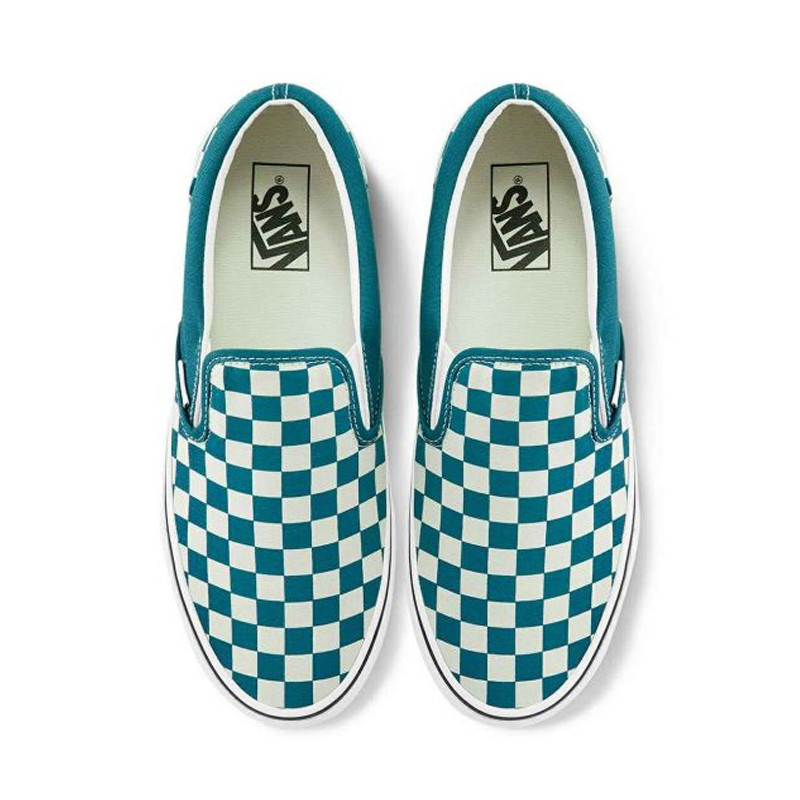 SEPATU SNEAKERS VANS Classic Slip On Checkerboard