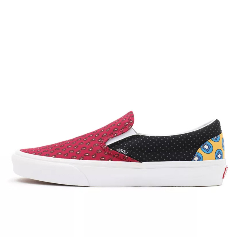 SEPATU SNEAKERS VANS Tie Print Mix Classic Slip-on