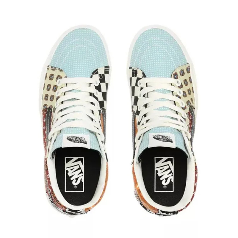 SEPATU SNEAKERS VANS SK8-HI Tiger Patchwork