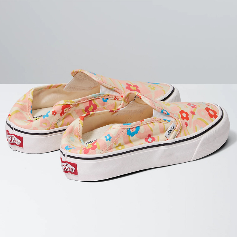 SEPATU SNEAKERS VANS Wmns GROOVY FLORAL SLIP-ON VR3 SF