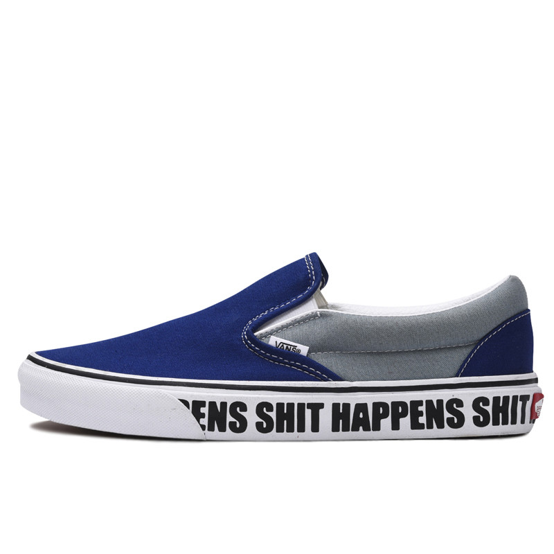 SEPATU SNEAKERS VANS Shit Happens Classic Slip-On