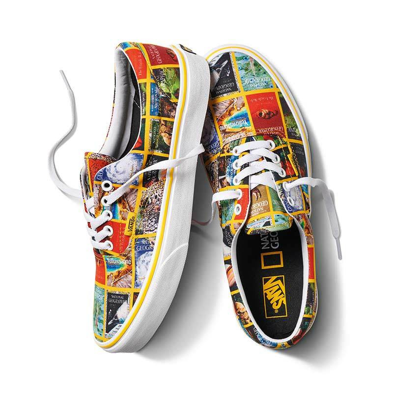 SEPATU SNEAKERS VANS Era National Geographic Multi Covers