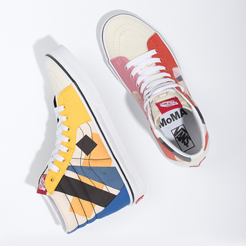 SEPATU SNEAKERS VANS X MoMA Popova SK8-Hi